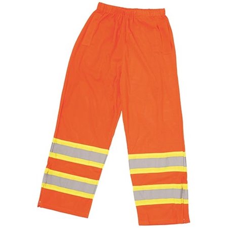 K TAY DESIGNS Hi-Viz Mesh Work PantsOrange 2XL K 1115169